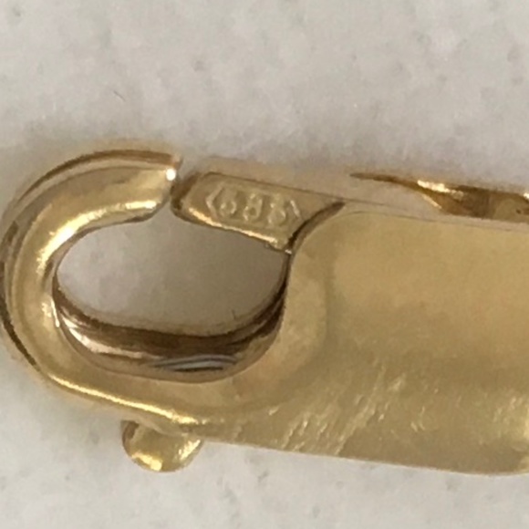 Genuine Blue Sapphire 14k Yellow Gold Bead Strand  Choker Necklace - Picture 5 of 15